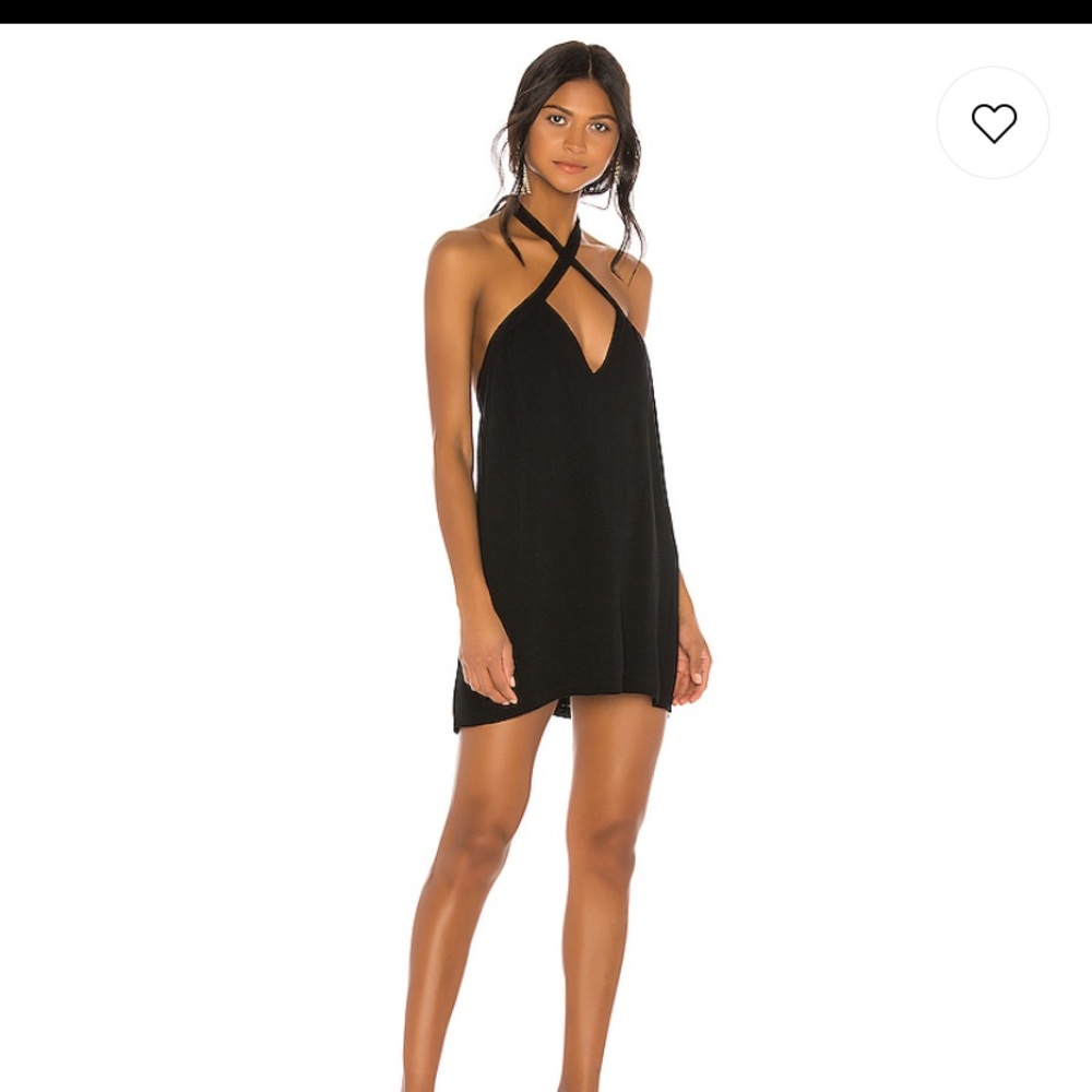 Trina shift dress in black